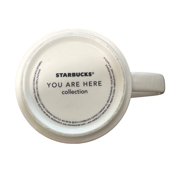 Starbucks You Are Here Collection Florida Set of 2 Ceramic Mugs 14 Oz - Picture 5 of 5